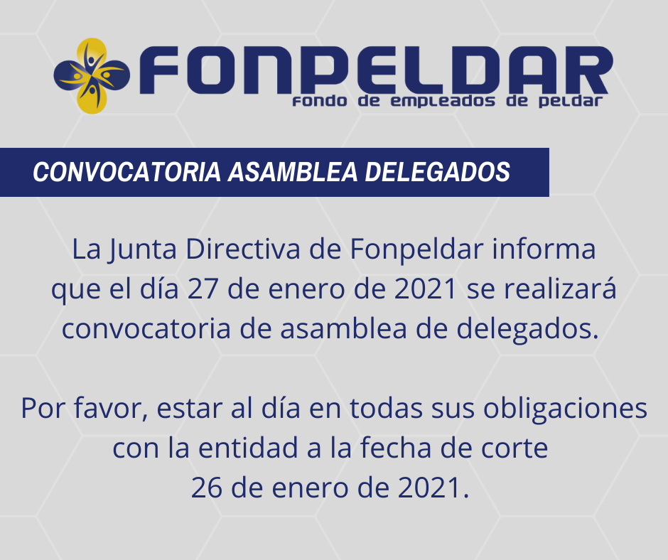 Noticias Fonpeldar